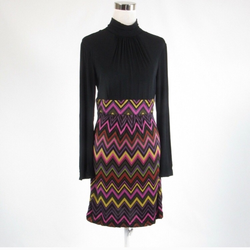 Black ANTHROPOLOGIE TRINA TURK A-line dress 4